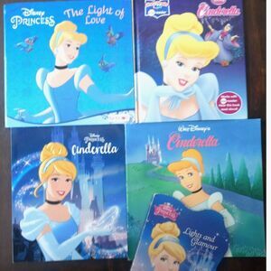 Set of 5 Cinderella Children's Books